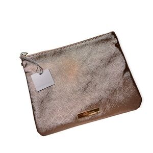ROSE Gold Metallic Pouch